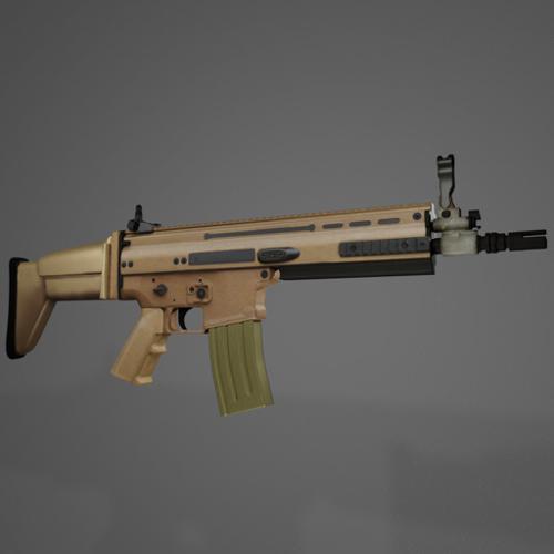Assault rifle, FN SCAR L preview image